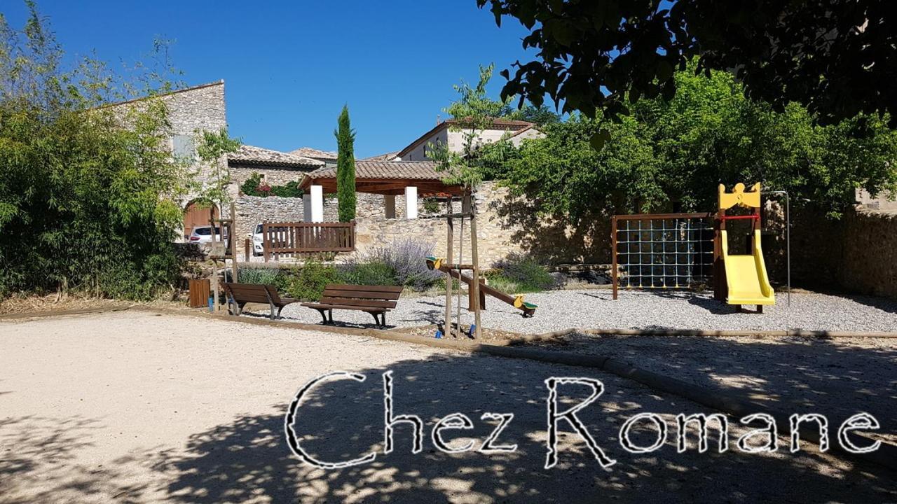 Bienvenue Chez Romane Aigueze Luaran gambar